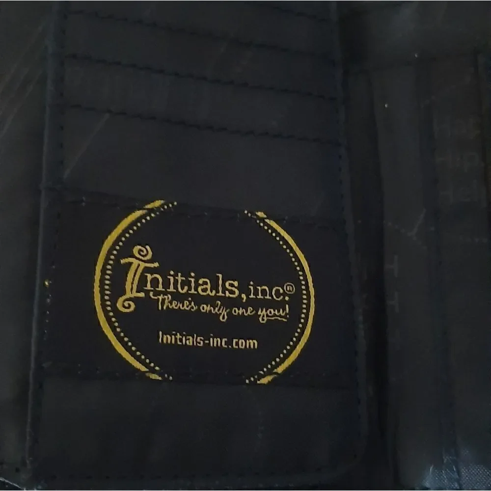 Initials Inc Tri Fold Wallet. NWT